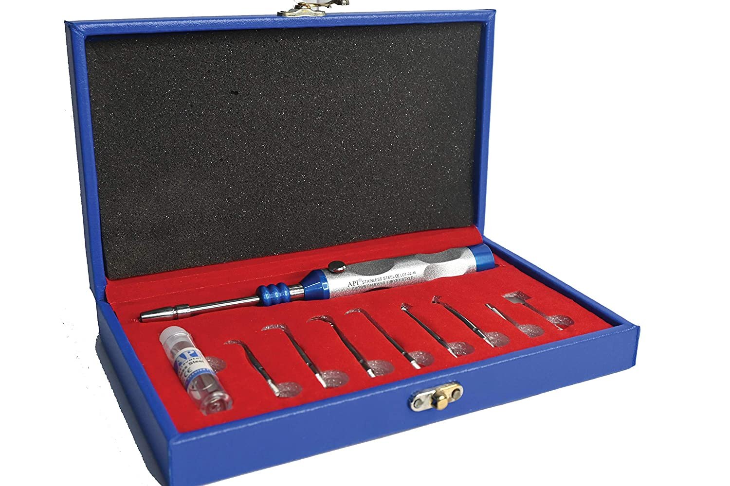 API DENTAL CROWN CAP REMOVER KIT AUTOMATIC # TURKEY STYLE