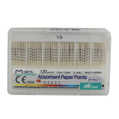 Meta Absorbent Paper Points - 6%