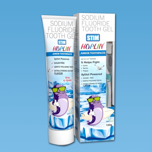Hoplin Junior Toothpaste - 10 Years To 15 Years - With Free Toothbrush