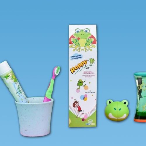 Hoppy Kit - Complete Oral Care Kit For Kids