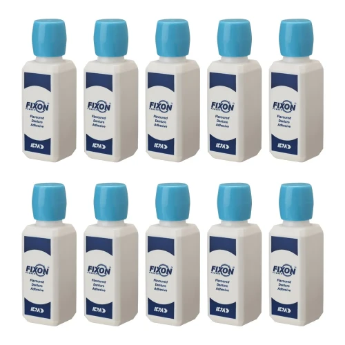Icpa Fixon Powder Flavoured Denture Adhesive (Pack of 10)