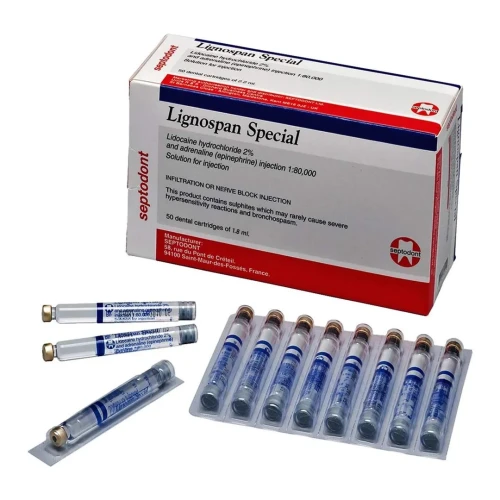 Septodont Lignospan Special (50 Cartridges Per Box)
